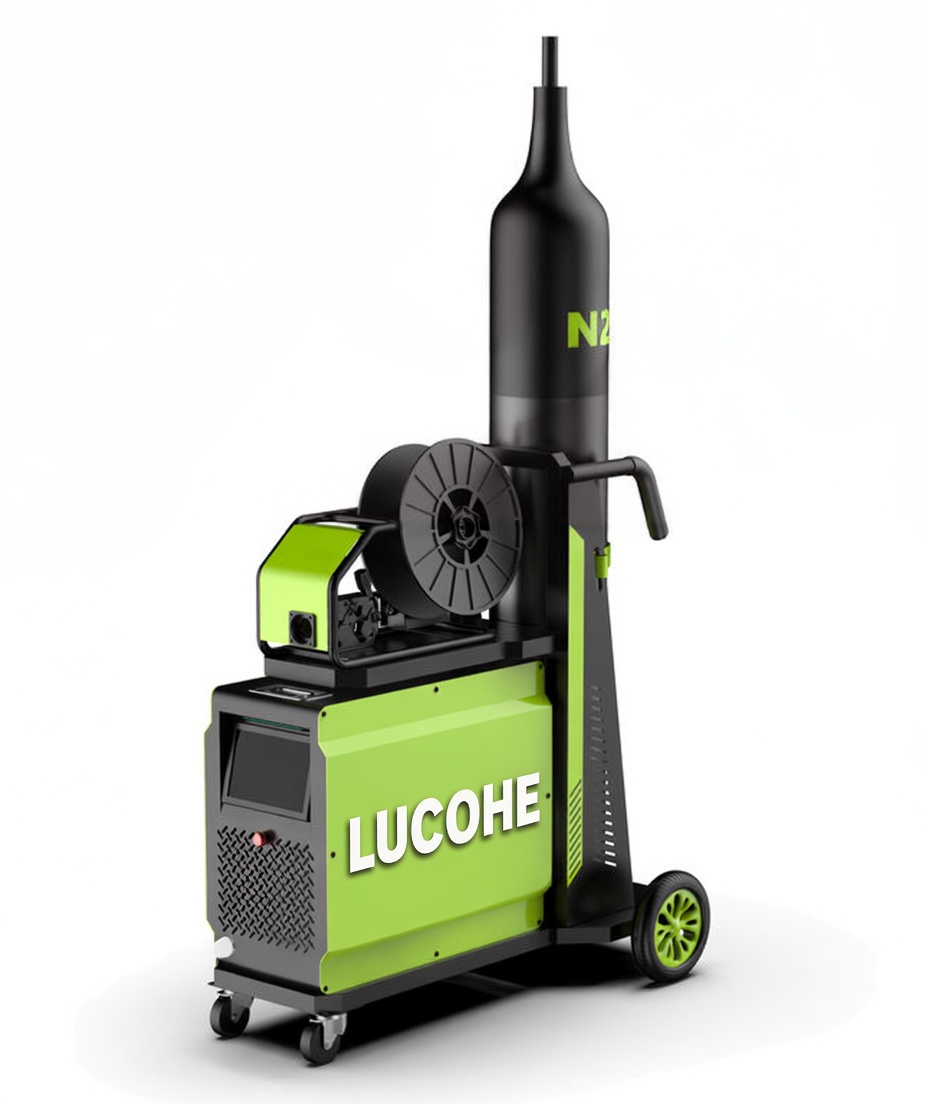 Soldadora laser manual LUCOHE HLW-1000 refrigerada a ar
