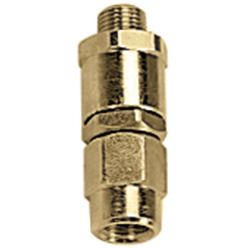 Straight swivel M/F 1/4”G.