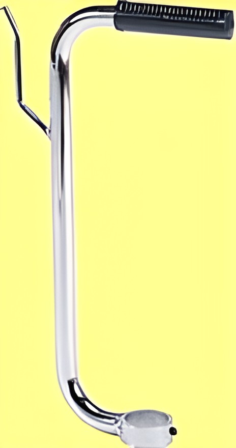 Handle for portable grease kits.