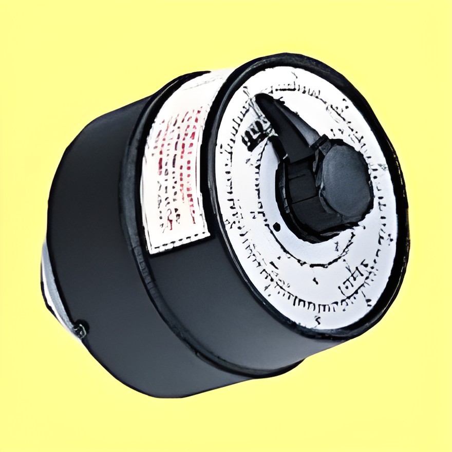 Mechnical meter for oil and/or antifreeze liquid specific for gun.
