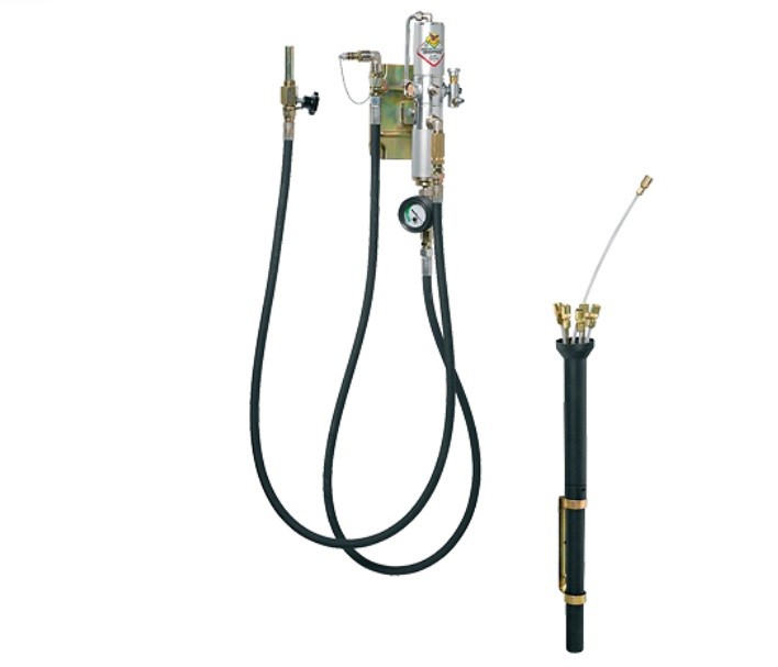 Fixed drainer /dispenser with pump, 10m